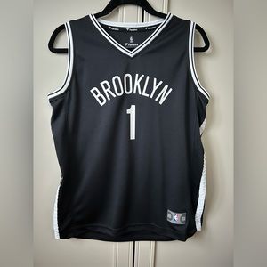 brooklyn nets jersey, youth large